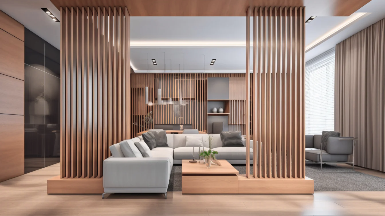 Wooden Partition Designs