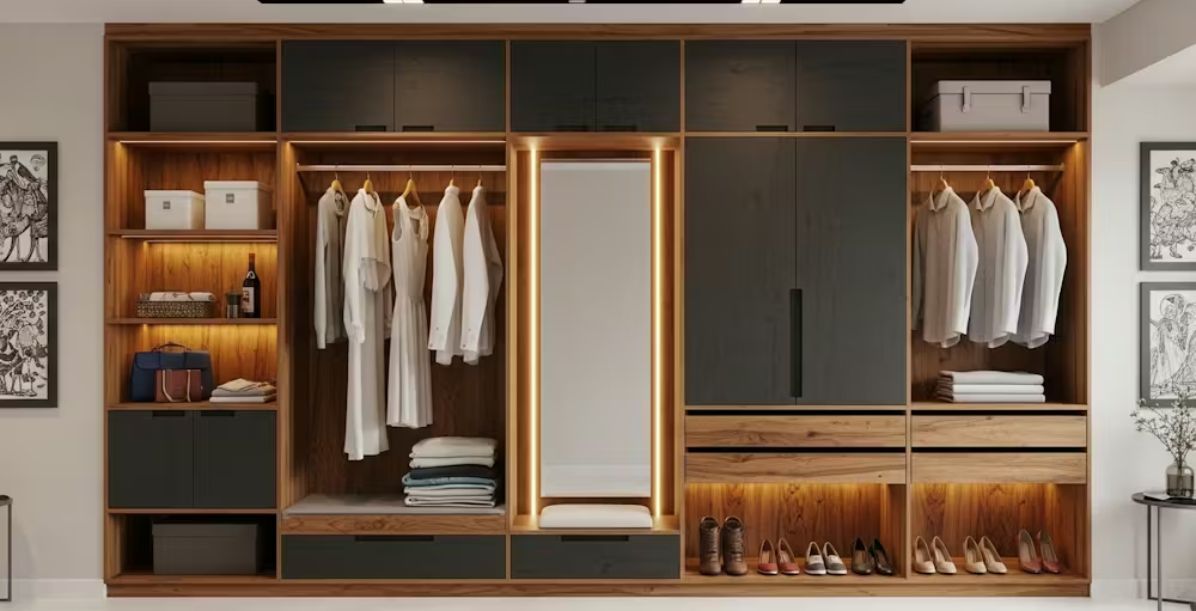 space-saving wardrobes India