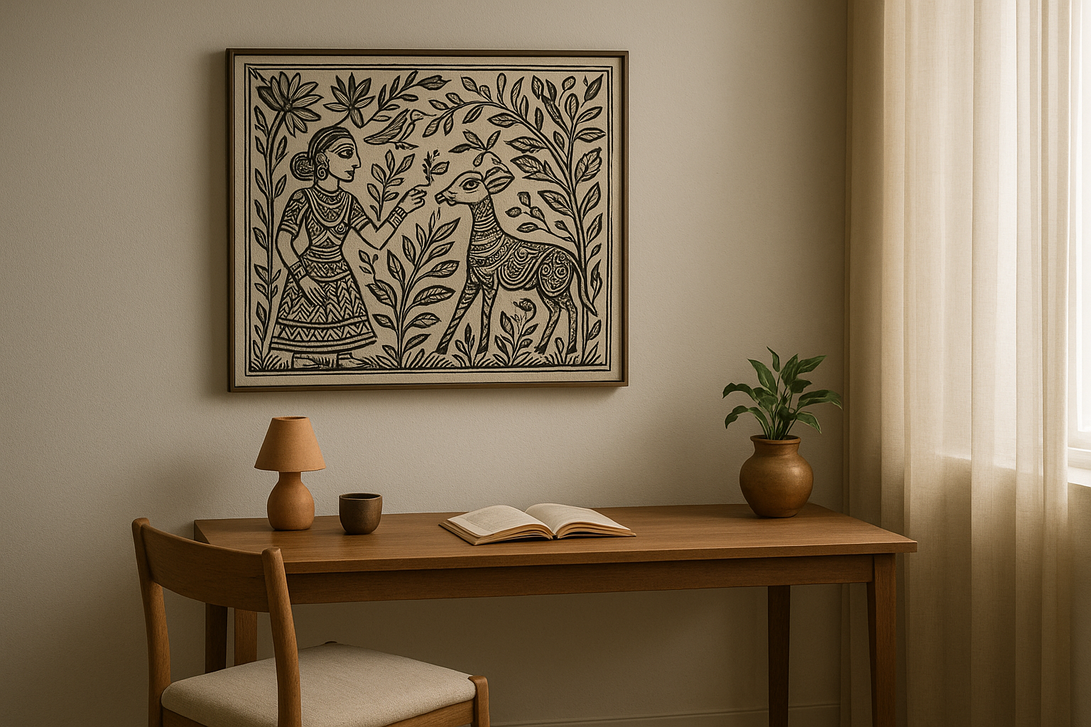 Blending Indian Craft with Modern Bedroom Interiors