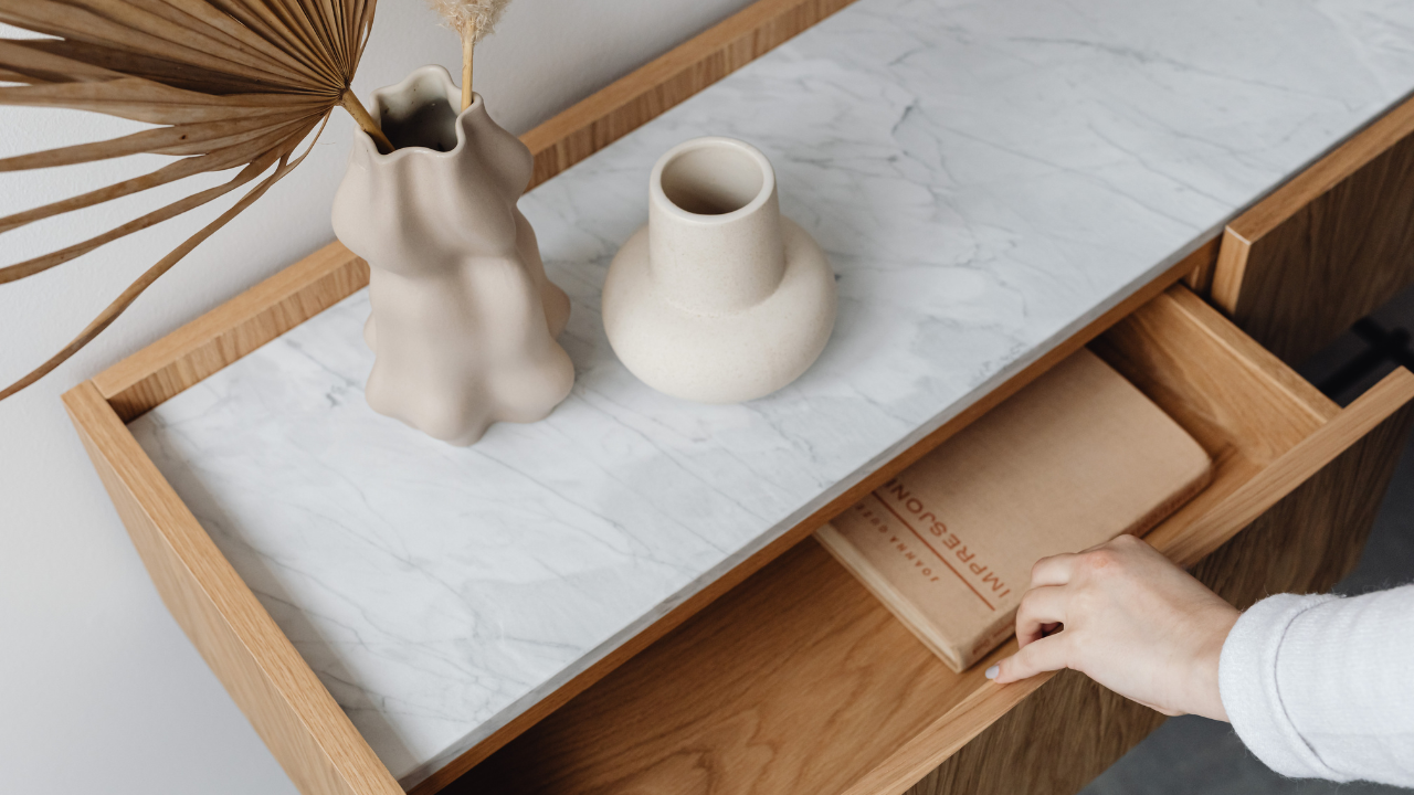 Image showcasing Minimalist Home Decor: Elevate Simplicity with Wooden Furniture