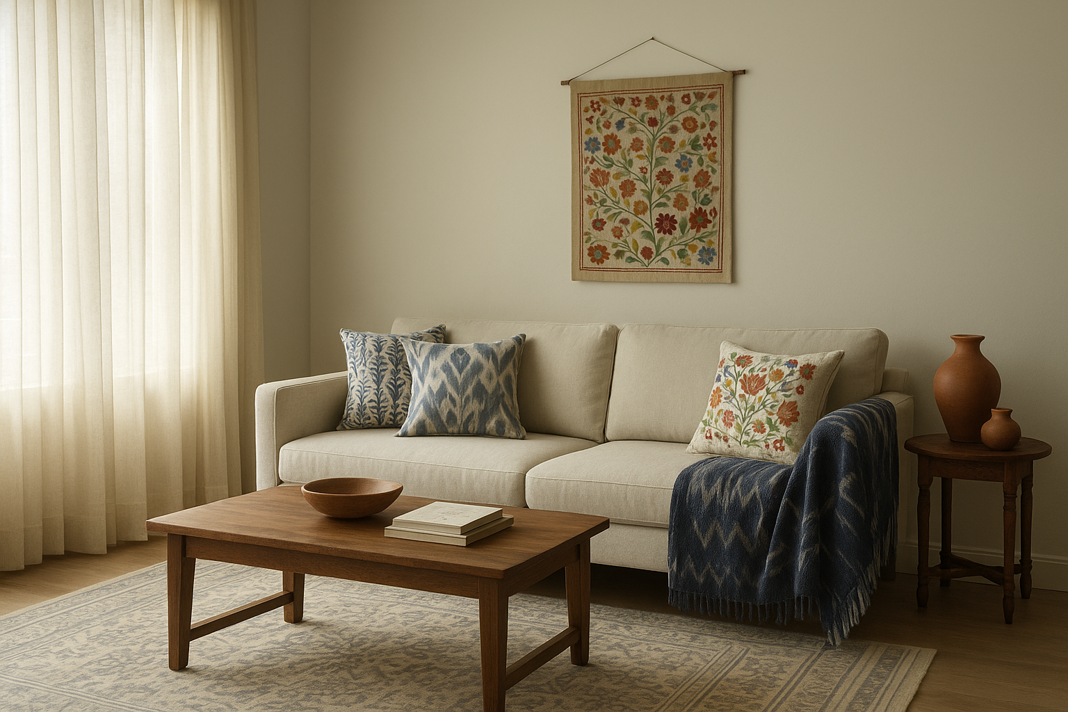 Blending Indian Craft with Modern Bedroom Interiors