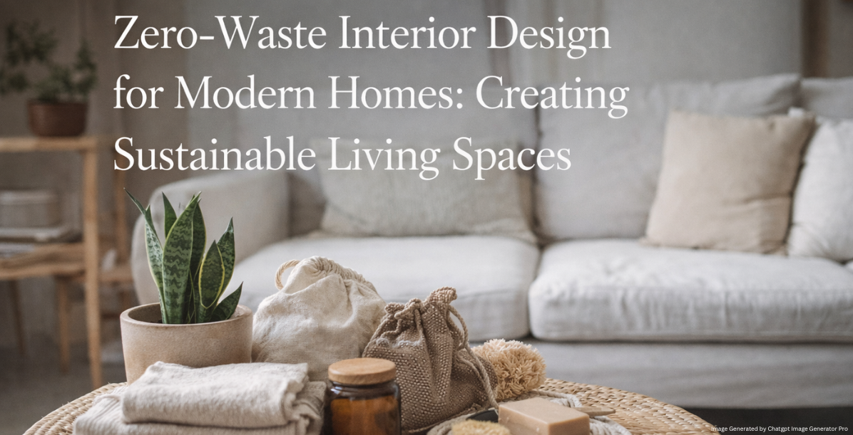 Image showcasing Zero Waste Interiors: Creating Sustainable and Eco Friendly Living Spaces